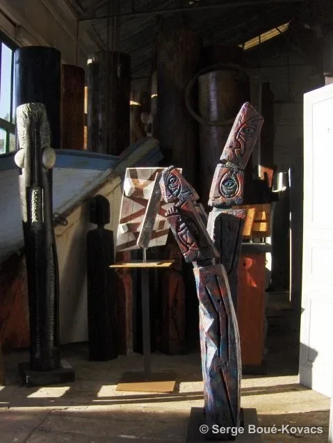 Atelier — Sculpture de Serge Boué-Kovacs