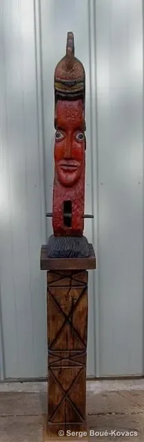 Figure de proue, 1987 — Sculpture de Serge Boué-Kovacs