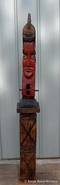 Figure de proue — Sculpture de Serge Boué-Kovacs