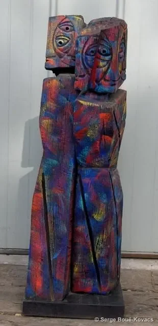 Petits marins, 1995 — Sculpture de Serge Boué-Kovacs