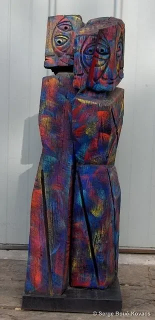 Petits marins — Sculpture de Serge Boué-Kovacs