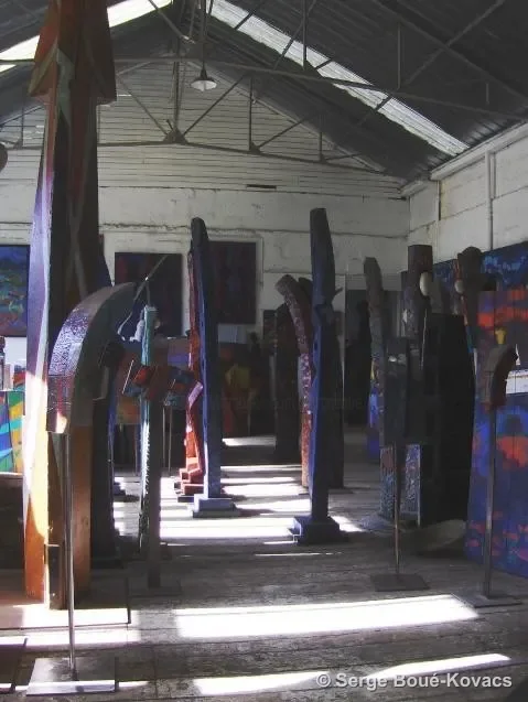 Vue de l'atelier, 2009 — Peinture de Serge Boué-Kovacs