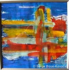 Bateau épave, 2007 — Peinture de Serge Boué-Kovacs