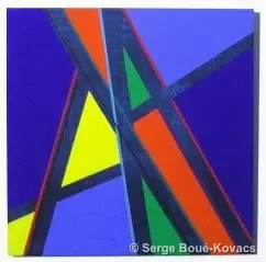 Voile d'amour, 2005 — Peinture de Serge Boué-Kovacs