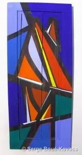 Voile d'amour, 2005 — Peinture de Serge Boué-Kovacs