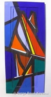 Voile d'amour — Peinture de Serge Boué-Kovacs