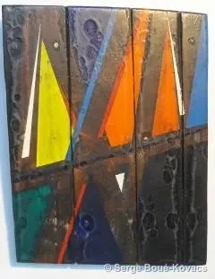 Voile d'amour, 2007 — Peinture de Serge Boué-Kovacs