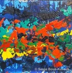 Côte sauvage, 2004 — Peinture de Serge Boué-Kovacs