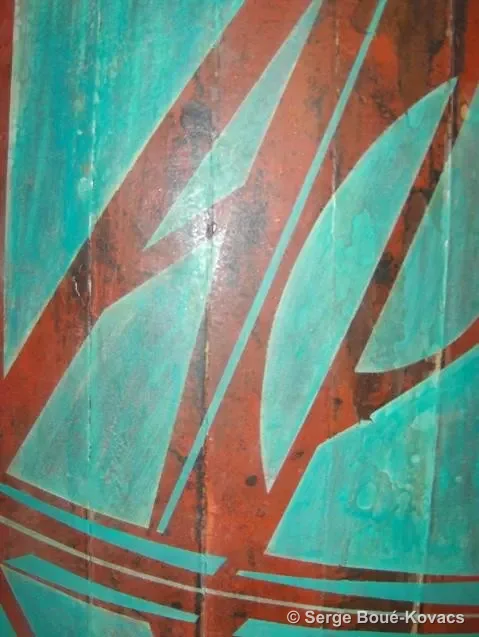 Vieux gréement, 2004 — Peinture de Serge Boué-Kovacs