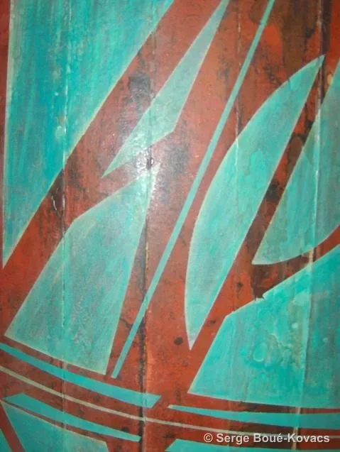 Vieux gréement — Peinture de Serge Boué-Kovacs