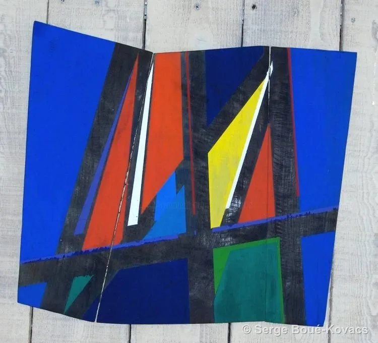 Voile d'amour — Peinture de Serge Boué-Kovacs