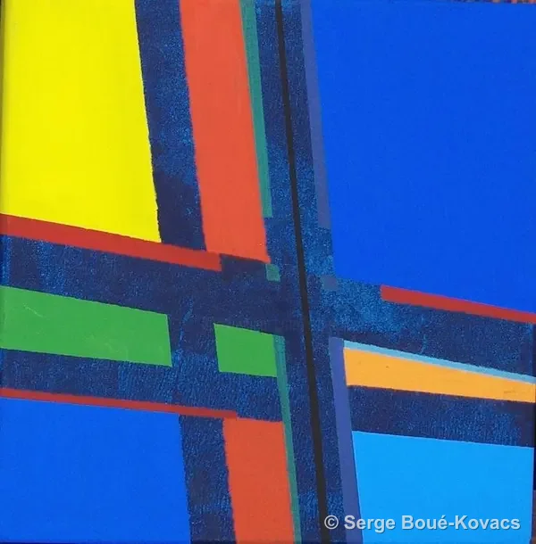 Voile d'amour, 2004 — Peinture de Serge Boué-Kovacs
