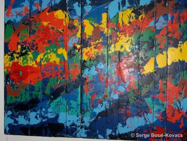 Côtes sauvages, 2002 — Peinture de Serge Boué-Kovacs