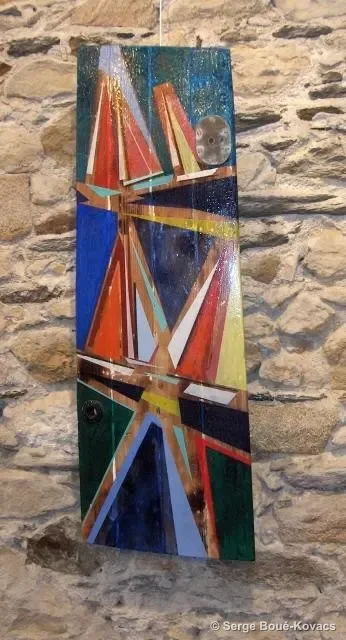 Voile d'amour, 2006 — Peinture de Serge Boué-Kovacs