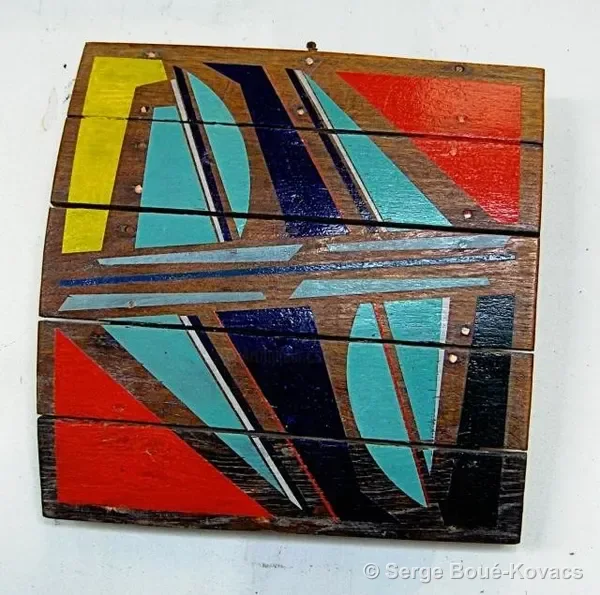 Voile d'amour, 2004 — Peinture de Serge Boué-Kovacs