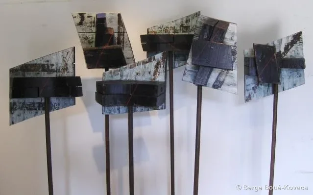 Bateau — Sculpture de Serge Boué-Kovacs