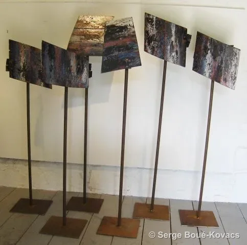 Bateau — Sculpture de Serge Boué-Kovacs