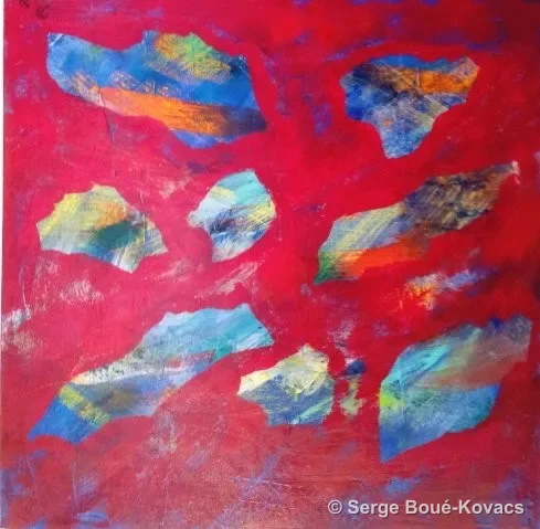 Îles — Peinture de Serge Boué-Kovacs
