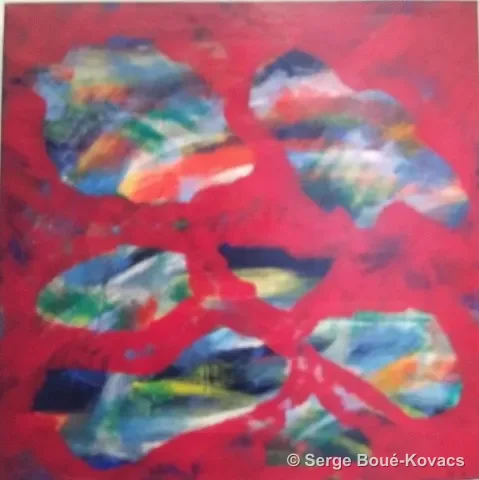 Îles, 2012 — Peinture de Serge Boué-Kovacs