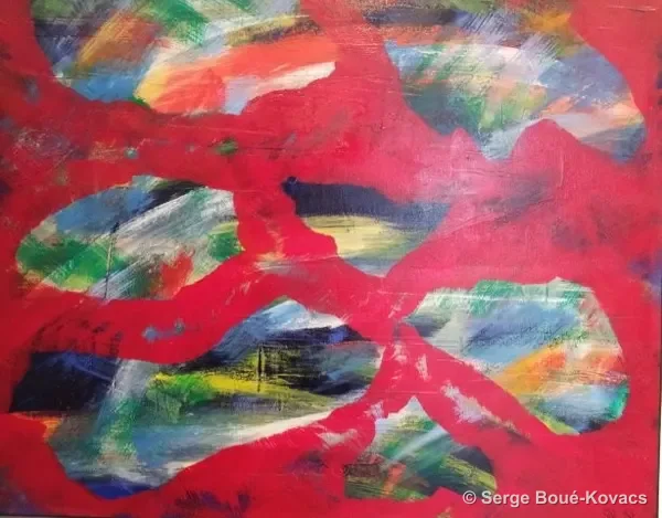Îles, 2012 — Peinture de Serge Boué-Kovacs