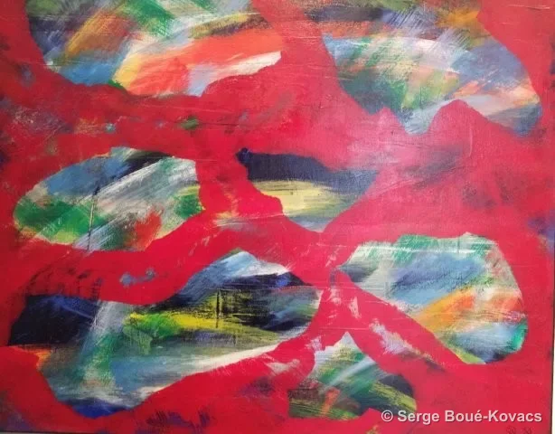 Îles — Peinture de Serge Boué-Kovacs
