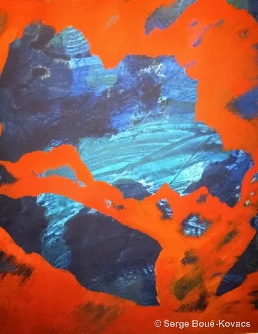 Fenêtres — Peinture de Serge Boué-Kovacs