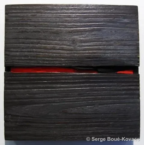 Fil rouge, 2009 — Peinture de Serge Boué-Kovacs