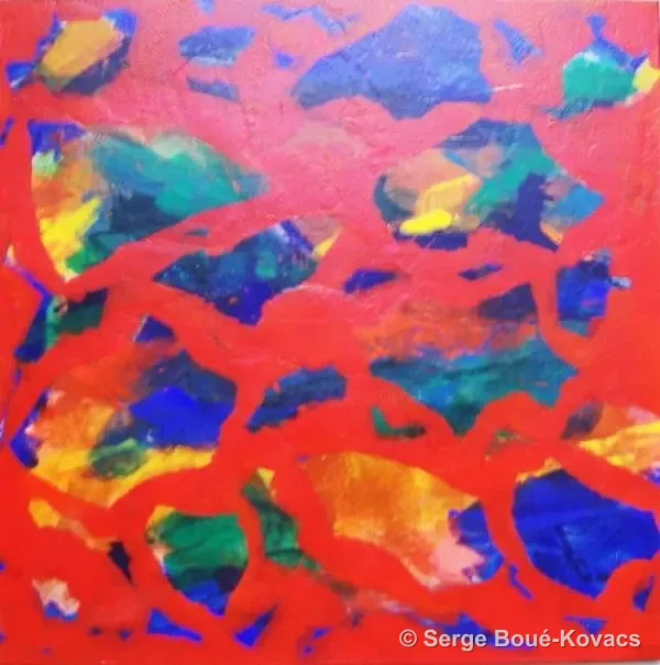 Îles, 2013 — Peinture de Serge Boué-Kovacs