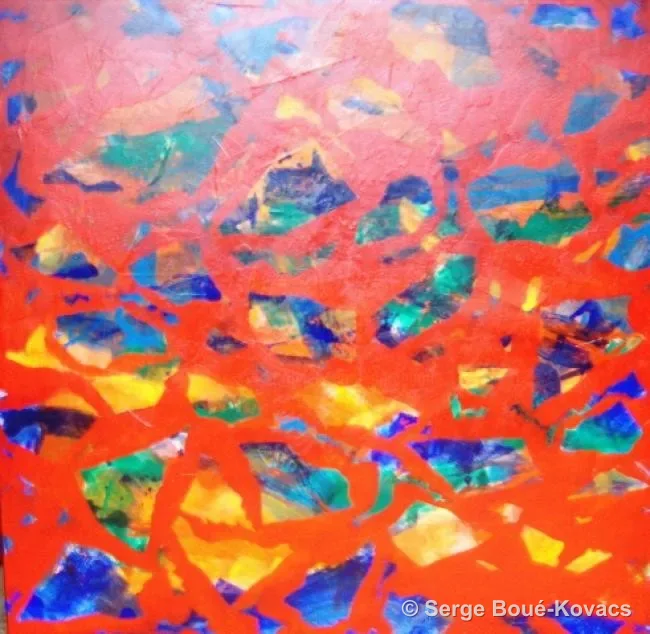 Îles — Peinture de Serge Boué-Kovacs