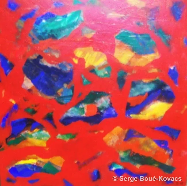 Îles — Peinture de Serge Boué-Kovacs