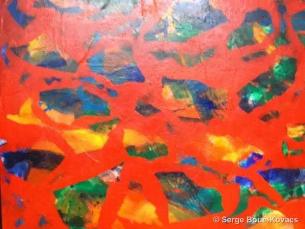Îles, 2013 — Peinture de Serge Boué-Kovacs