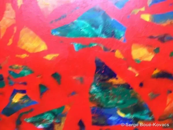 Îles, 2013 — Peinture de Serge Boué-Kovacs