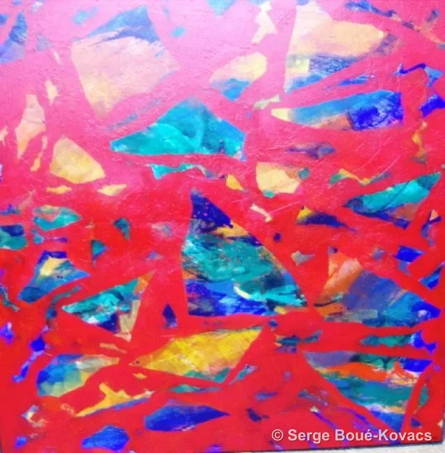 Îles — Peinture de Serge Boué-Kovacs