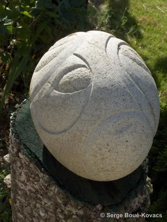 Galet — Sculpture de Serge Boué-Kovacs