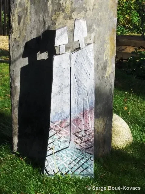 Personnages blancs, 2006 — Sculpture de Serge Boué-Kovacs