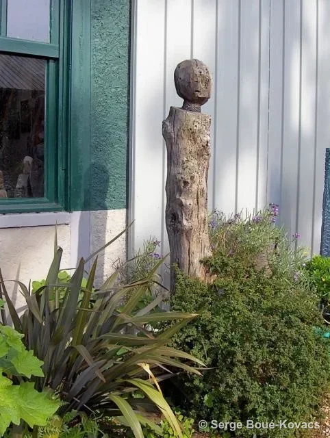 Personnage — Sculpture de Serge Boué-Kovacs