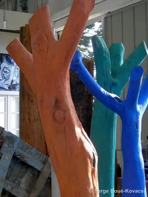 Vieux pommiers, 2004 — Sculpture de Serge Boué-Kovacs