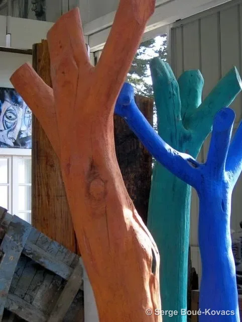 Vieux pommiers — Sculpture de Serge Boué-Kovacs