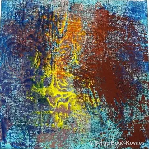 Mémoires et traces, 2009 — Peinture de Serge Boué-Kovacs