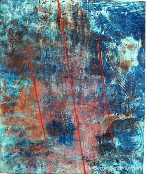 Mémoires et traces, 2009 — Peinture de Serge Boué-Kovacs