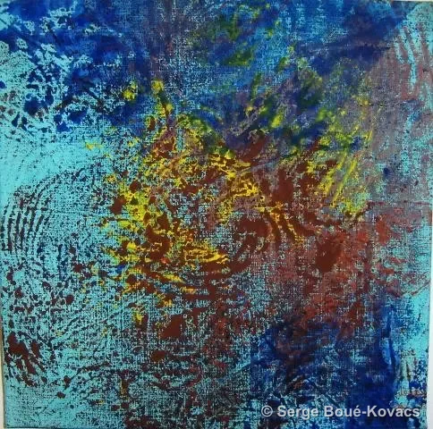 Mémoires et traces, 2009 — Peinture de Serge Boué-Kovacs