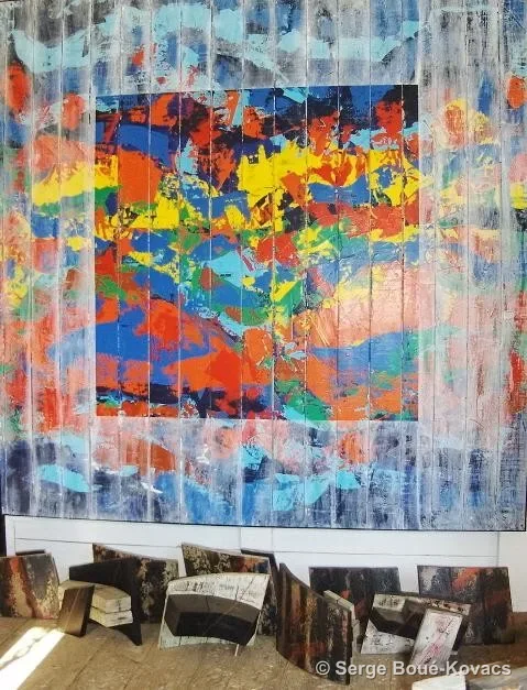 Côte sauvage — Peinture de Serge Boué-Kovacs