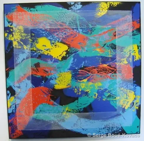 Côte sauvage, 2011 — Peinture de Serge Boué-Kovacs
