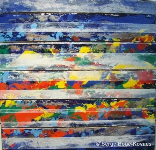 Côte sauvage, 2011 — Peinture de Serge Boué-Kovacs