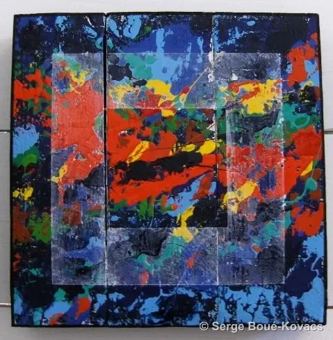 Côte sauvage, 2011 — Peinture de Serge Boué-Kovacs