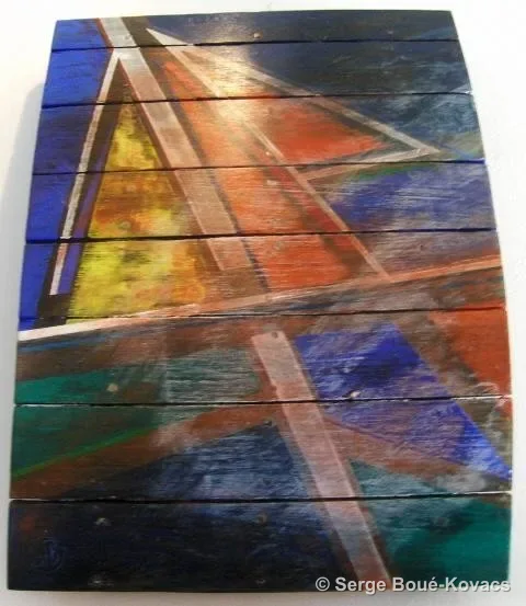 Voiles — Peinture de Serge Boué-Kovacs