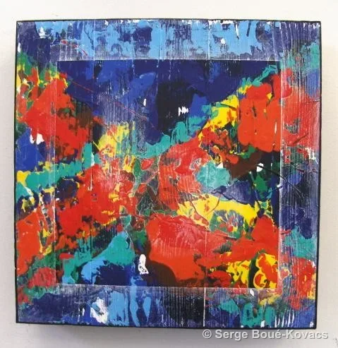 Côte sauvage — Peinture de Serge Boué-Kovacs
