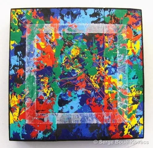 Côte sauvage — Peinture de Serge Boué-Kovacs