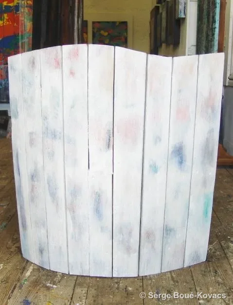 Pan de bateau — Peinture de Serge Boué-Kovacs