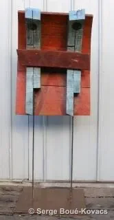 Portique 4, 2007 — Sculpture de Serge Boué-Kovacs